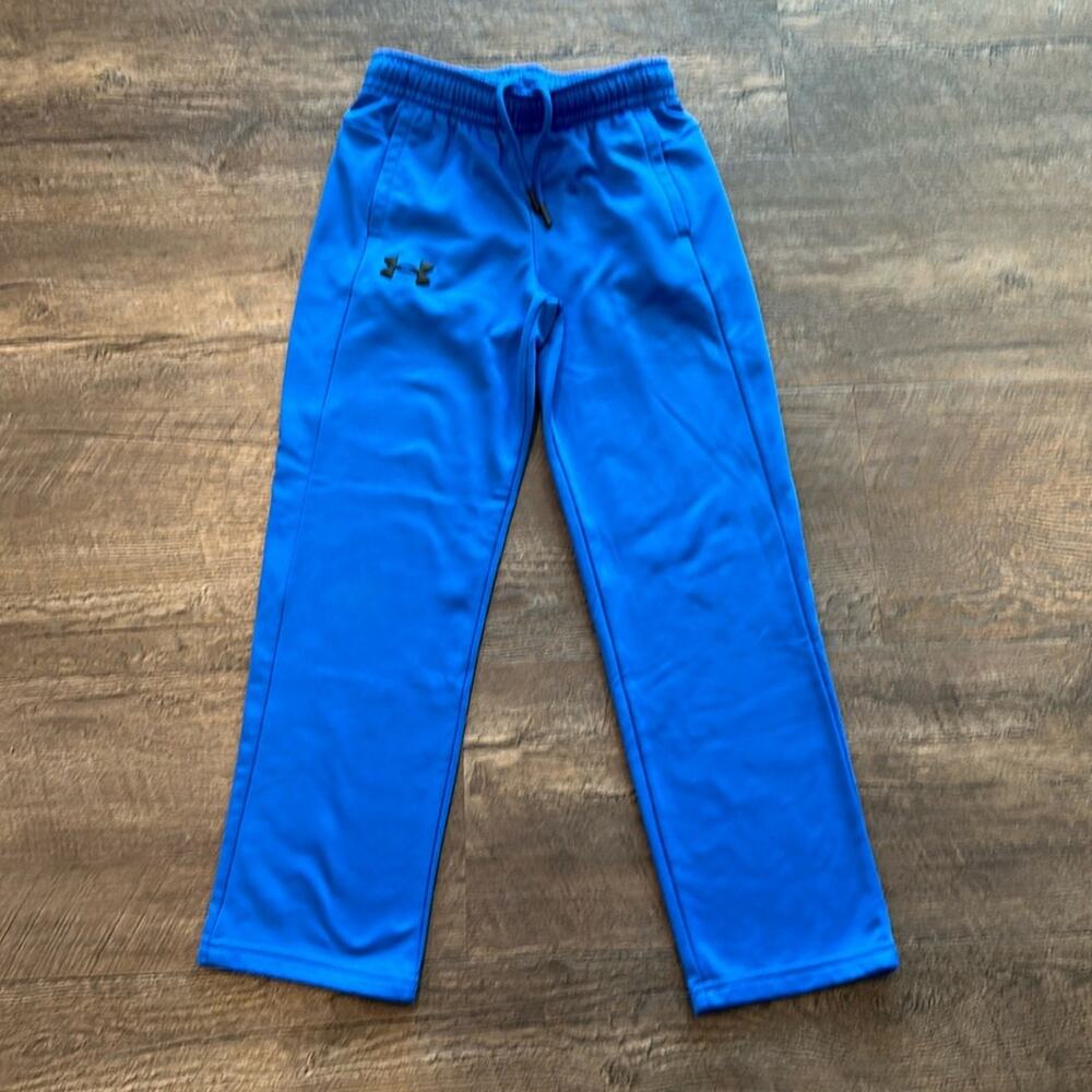 Under Armour Little Boy Small Versa Blue Fleece Straight Leg Athletic‎ Pant NWOT